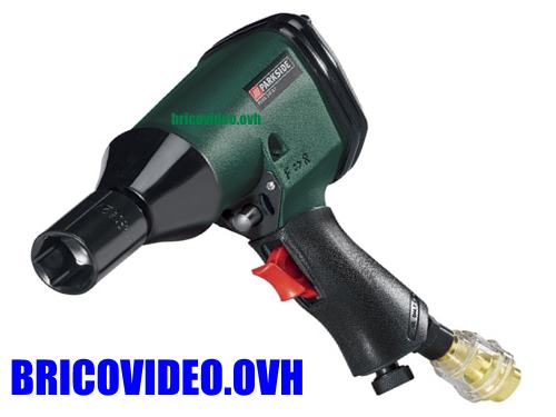 Lidl Pneumatic Impact Wrench Parkside pdss 310